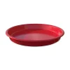 Deflecto 13 in. Diameter Little Artist Antimicrobial Craft Tray - Red