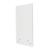 Deflecto 23.75 in. x 31.75 in. Acrylic Mounting Safety Barrier with Full Shield - Clear (2/Carton)