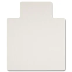 Deflecto 45 in. x 53 in. Oceanmat Hard Floor Lipped Chair Mat - Clear