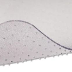 Deflecto 45 in. x 53 in. OceanMat Lipped Carpet Chair Mat - Clear