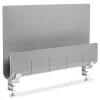 Deflecto 24 x 2.7 x 16.36 Oasis Privacy Panel - Gray