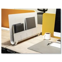 Deflecto 24 x 2.7 x 16.36 Oasis Privacy Panel - Gray