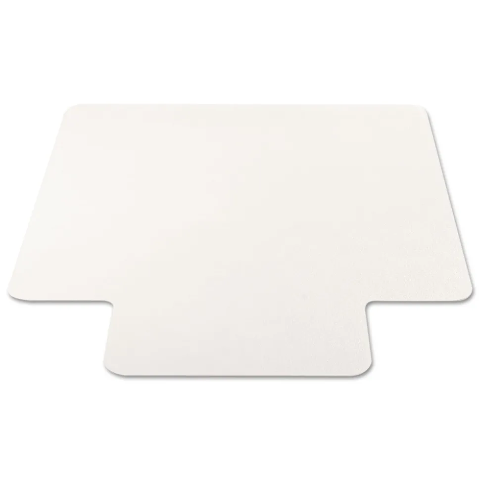 Deflecto EconoMat 36 in. x 48 in. Lipped Flat Packed All Day Use Chair Mat for Hard Floors - Clear