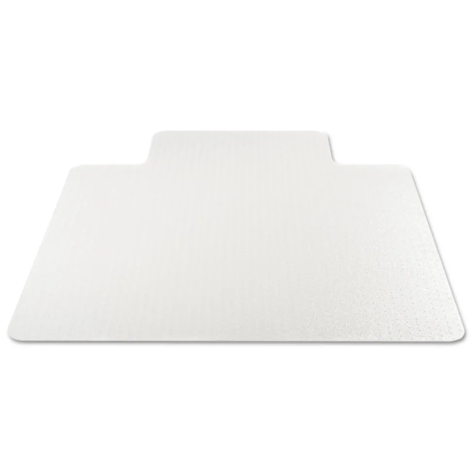 Deflecto EconoMat 36 in. x 48 in. Occasional Use Lipped Chair Mat for Low Pile Carpet - Clear