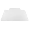 Deflecto Medium Pile Carpet Lipped 48 in. x 36 in. Antimicrobial Chair Mat - Clear (1/Carton)