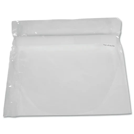Deflecto PFMD100F 13 in. x 10 in. Disposable Face Shield - Clear (100/Carton)