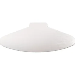 Deflecto SuperMat Medium Pile Carpet Frequent Use 60 in. x 66 in. Workstation Chair Mat - Clear