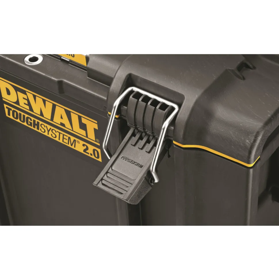 Dewalt 21-3/4 in. x 14-3/4 in. x 16-1/4 in. ToughSystem 2.0 Tool Box - X-Large, Black