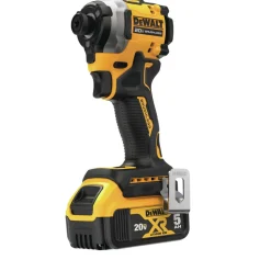 Dewalt ATOMIC 20V MAX Brushless Lithium-Ion 1/4 in. Cordless 3-Speed Impact Driver Kit (5 Ah)
