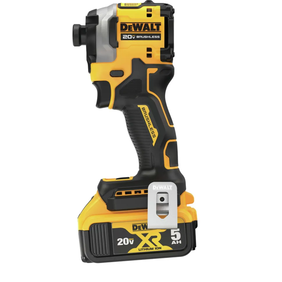 Dewalt ATOMIC 20V MAX Brushless Lithium-Ion 1/4 in. Cordless 3-Speed Impact Driver Kit (5 Ah)