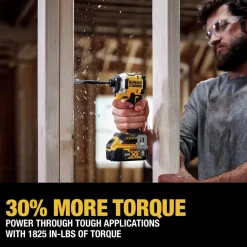 Dewalt ATOMIC 20V MAX Brushless Lithium-Ion 1/4 in. Cordless 3-Speed Impact Driver Kit (5 Ah)