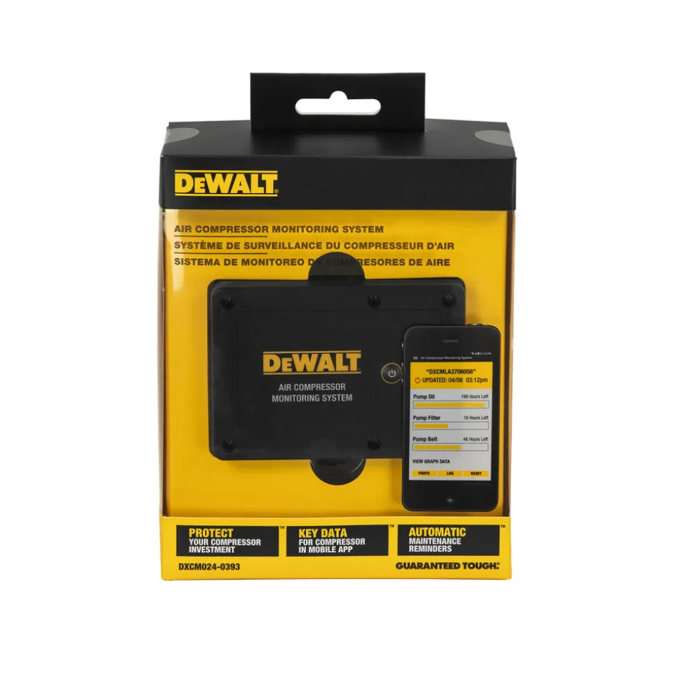 Dewalt Cordless Air Compressor Monitoring System with (3) AA Batteries