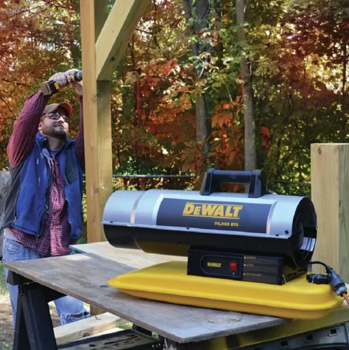 Dewalt DXH50K 50,000 BTU Forced Air Kerosene Construction Heater