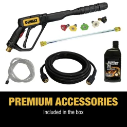 Dewalt DXPW3300S 3300 PSI 2.4 GPM Gas Cold Water Pressure Washer