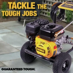 Dewalt DXPW3300S 3300 PSI 2.4 GPM Gas Cold Water Pressure Washer
