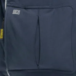 Dewalt Men's Heated Soft Shell Jacket with Sherpa Lining Kitted - Small, Navy