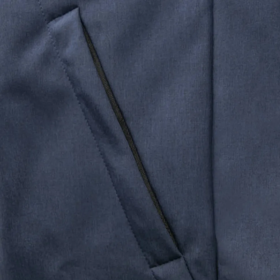 Dewalt Men's Heated Soft Shell Jacket with Sherpa Lining Kitted - Small, Navy