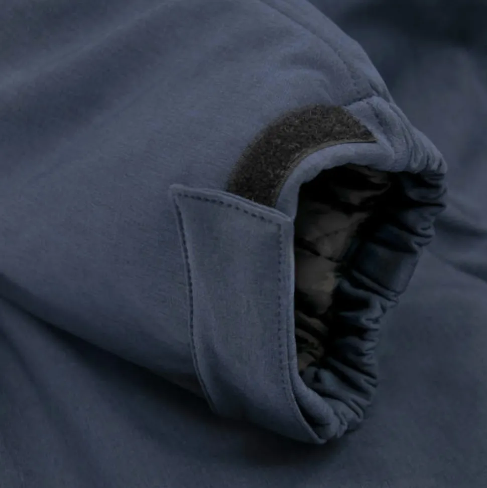 Dewalt Men's Heated Soft Shell Jacket with Sherpa Lining Kitted - Small, Navy