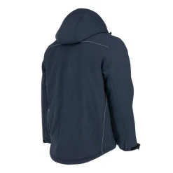 Dewalt Men's Heated Soft Shell Jacket with Sherpa Lining Kitted - Small, Navy