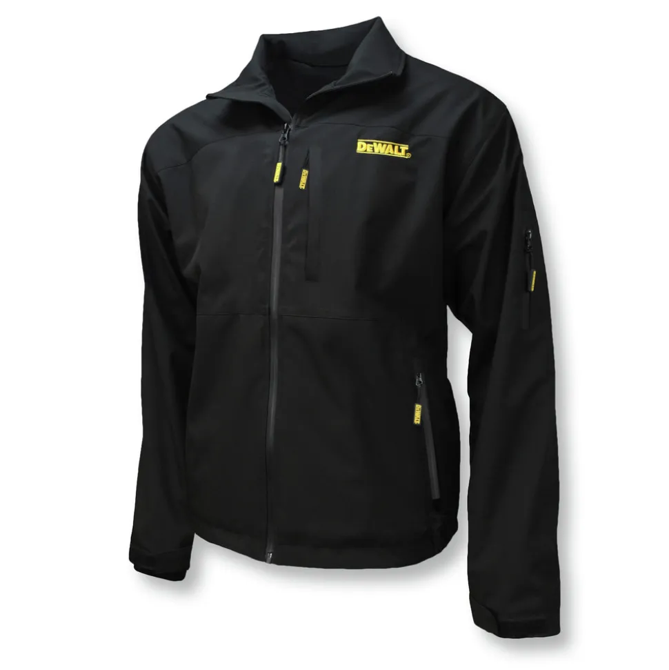 Dewalt Structured Soft Shell Heated Jacket Kit - XL, Black