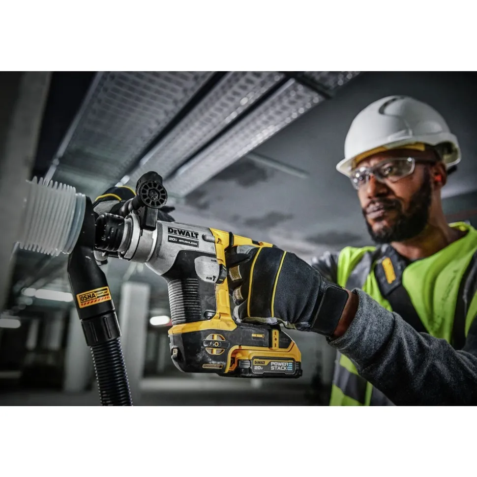 Dewalt 20V MAX Brushless 5/8 in. Cordless ATOMIC SDS PLUS Rotary Hammer Kit (1.7 Ah)