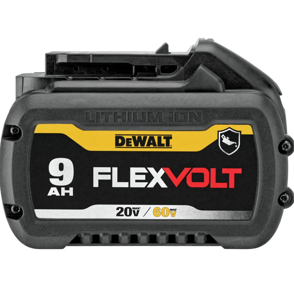 Dewalt 60V MAX FLEXVOLT Brushless Lithium-Ion Cordless Pipe Threader Kit with Die Heads and 2 Batteries (9 Ah)
