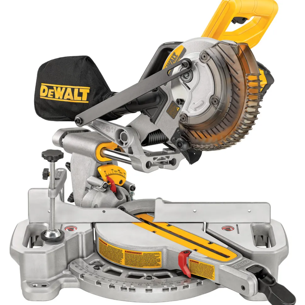 Dewalt 20V MAX Lithium-Ion Cordless 7 1/4 in. Sliding Miter Saw Kit (4 Ah)