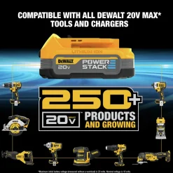 Dewalt 20V MAX POWERSTACK Compact Lithium-Ion Battery and Charger Starter Kit (1.7 Ah)