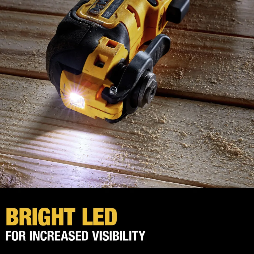 Dewalt 12V MAX XTREME Brushless Lithium-Ion Cordless Oscillating Tool Kit (3 Ah)