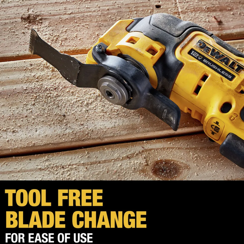 Dewalt 12V MAX XTREME Brushless Lithium-Ion Cordless Oscillating Tool Kit (3 Ah)