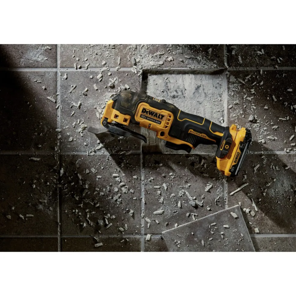 Dewalt 12V MAX XTREME Brushless Lithium-Ion Cordless Oscillating Tool Kit (3 Ah)