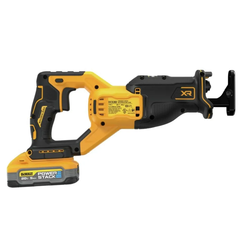 Dewalt 20V XR MAX Brushless Lithium-Ion Cordless Reciprocating Saw Kit (5 Ah)