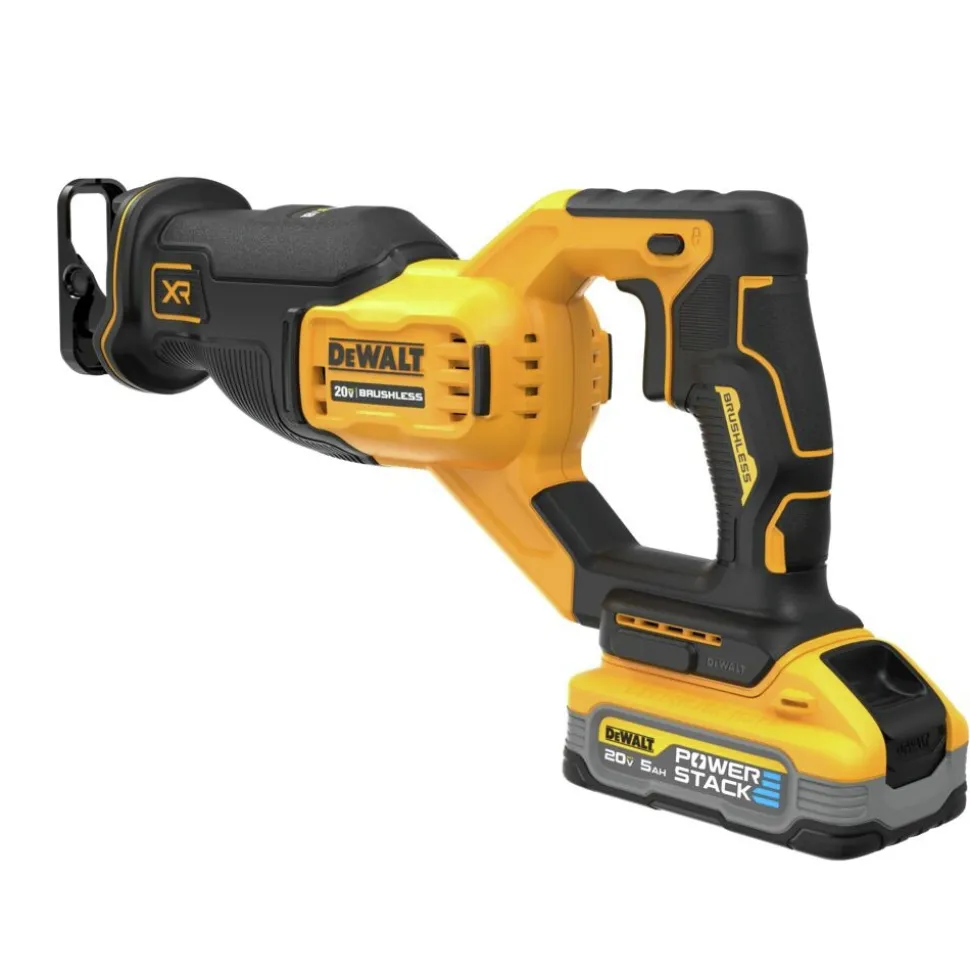 Dewalt 20V XR MAX Brushless Lithium-Ion Cordless Reciprocating Saw Kit (5 Ah)