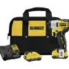 Dewalt XTREME 12V MAX Brushless Lithium-Ion 1/4 in. Cordless Impact Driver Kit with 2 Batteries (2 Ah)