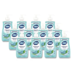 Dial 11 oz. Antibacterial Liquid Hand Soap - Spring Water Scent (12/Carton)