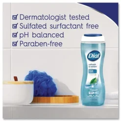 Dial 16 oz. Body Wash - Spring Water Scent (6/Carton)
