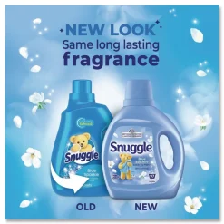 Dial 66 oz. Bottle Liquid Fabric Conditioner - Blue Sparkle Cuddle-Up Fresh (6/Carton)