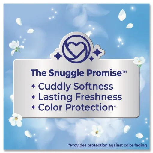 Dial 66 oz. Bottle Liquid Fabric Conditioner - Blue Sparkle Cuddle-Up Fresh (6/Carton)