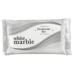 Dial Amenities 184 #3/4 Individually Wrapped Amenities Deodorant Bar Soap - Pleasant Scent (1000/Carton)