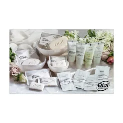 Dial Amenities 184 #3/4 Individually Wrapped Amenities Deodorant Bar Soap - Pleasant Scent (1000/Carton)
