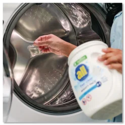 Dial MIGHTY PACS Free Clear Laundry Detergent (4/Carton)