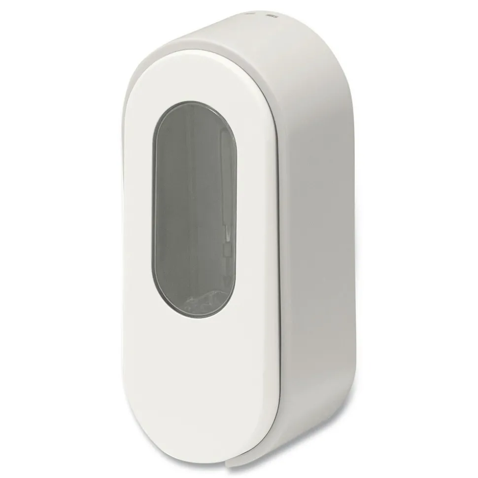 Dial Professional 3.75 in. x 3.38 in. x 8.75 in. 15 oz Versa Dispenser for Pouch Refills - Light Gray/White (6/Carton)