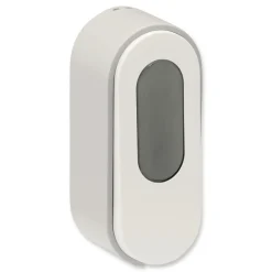 Dial Professional 3.75 in. x 3.38 in. x 8.75 in. 15 oz Versa Dispenser for Pouch Refills - Light Gray/White (6/Carton)