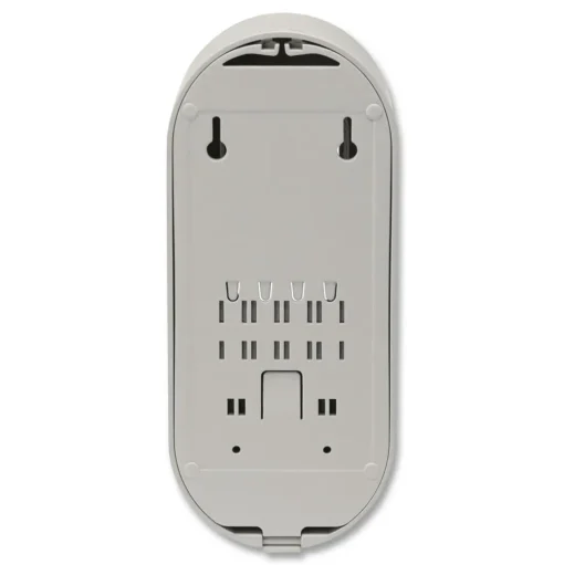 Dial Professional 3.75 in. x 3.38 in. x 8.75 in. 15 oz Versa Dispenser for Cartridge Refills - Light Gray/White (6/Carton)
