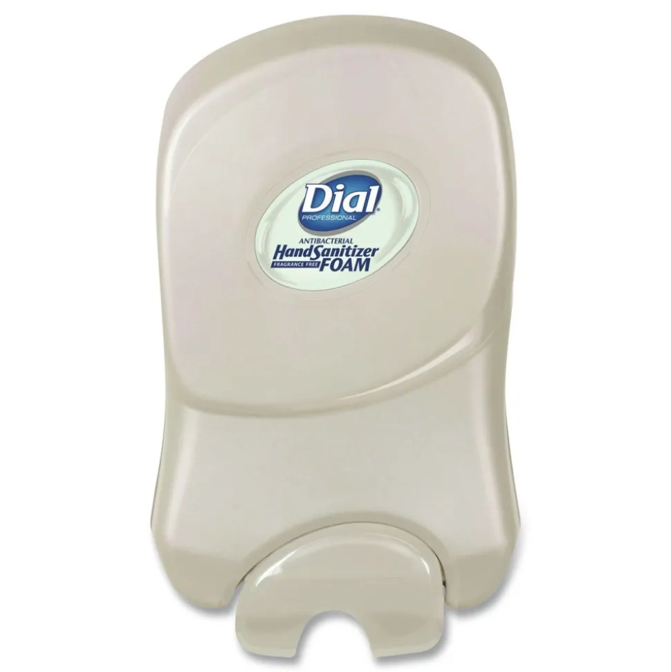 Dial Professional 1.2 Liter Antibacterial Foaming Hand Sanitizer Refill for Dial 1700 Dispenser - Fragrance-Free (3/Carton)