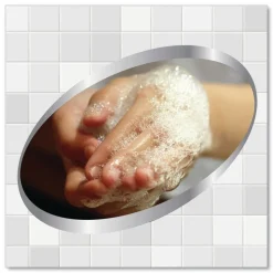 Dial Professional Dial 1700 12.66 in. x 7.07 in. x 3.95 in. 1.7 Liter Manual Dispenser - Smoke (3/Carton)