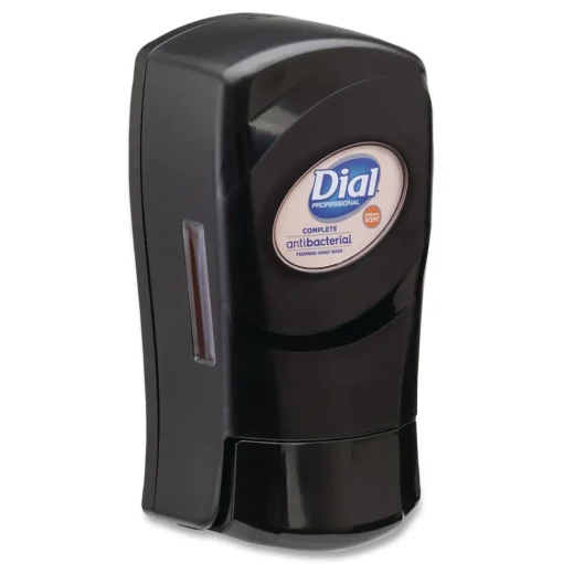 Dial Professional FIT 4 in. x 5.13 in. x 10.5 in. 1.2 Liter Universal Manual Dispenser - Gray (3/Carton)
