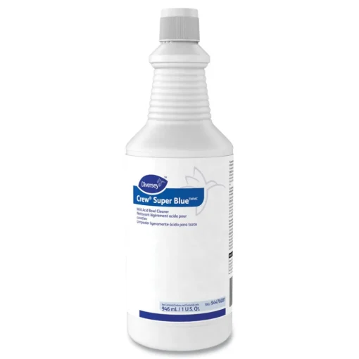 Diversey Care Crew Super Blue Citrus Scent 32 oz. Squeeze Bottle Mild Acid Bowl Cleaner (12/Carton)