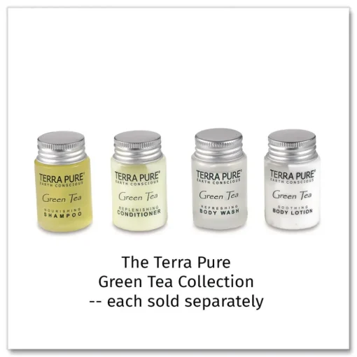 Diversified Hospitality Solutions Terra Pure 1 oz Conditioner - Green Tea Lemongrass (300/Carton)