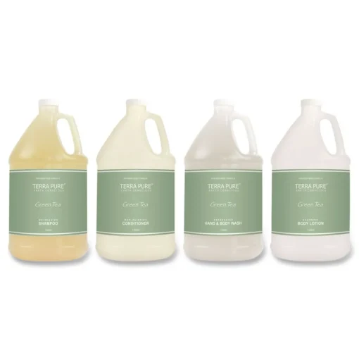Diversified Hospitality Solutions Terra Pure 1 Gallon Body Wash - Green Tea Lemongrass (4/Carton)